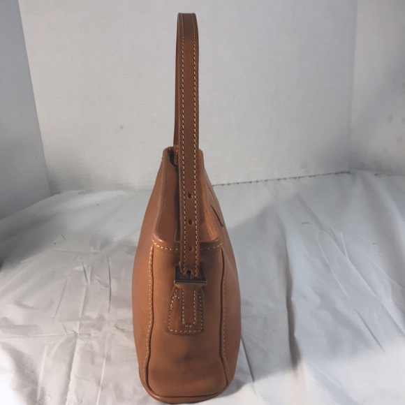 Vintage Hartmann Tan Full Grain Leather Rectangular Adjustable Shoulder Bag - Picture 4 of 7